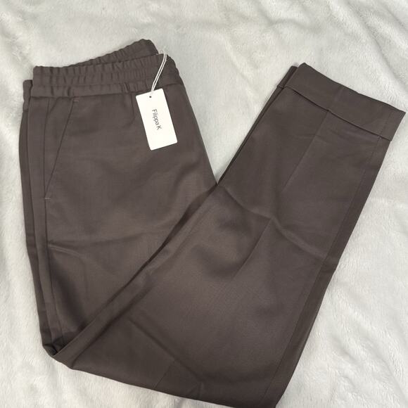 Flippa K Taupe Wool Blend Cropped Pants Men’s EU 50 NWT - Picture 1 of 11